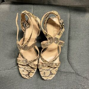 Beautiful slightly worn sandals